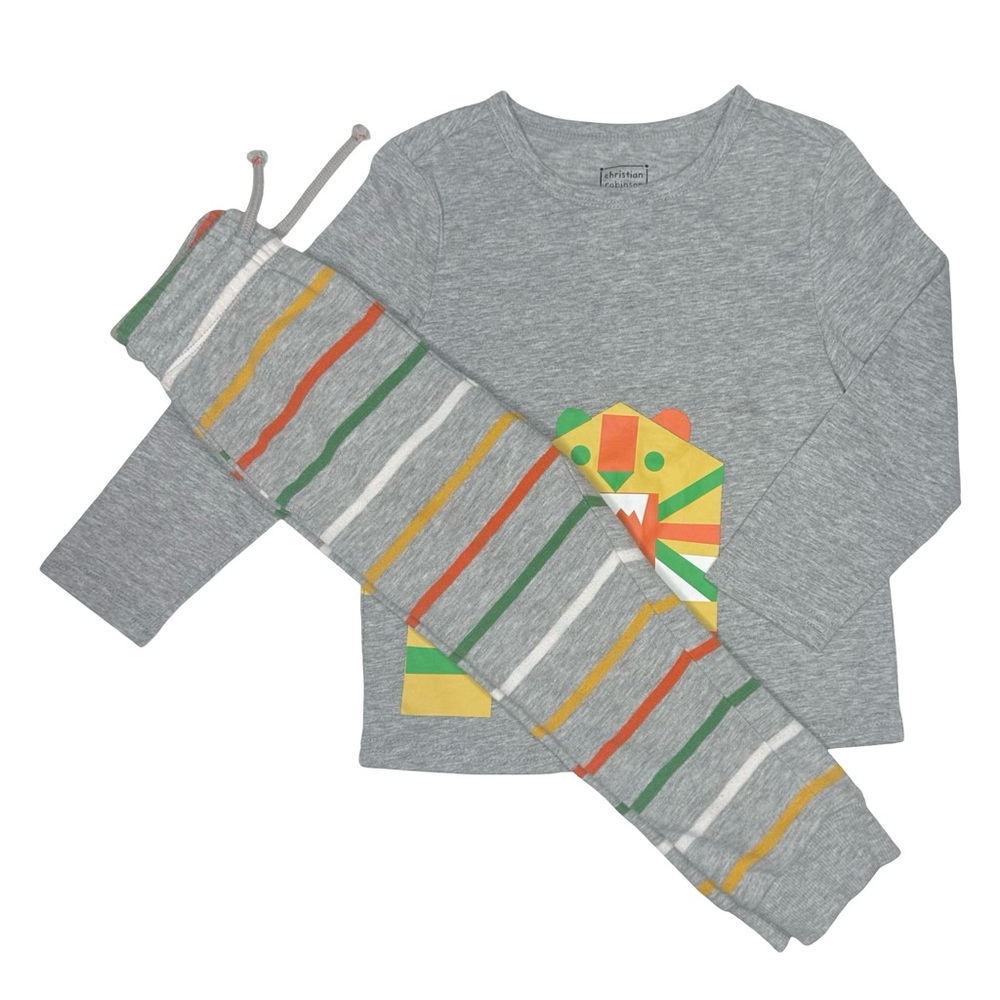 Christian‎ Robinson X Target Tiger Tee And Striped Joggers